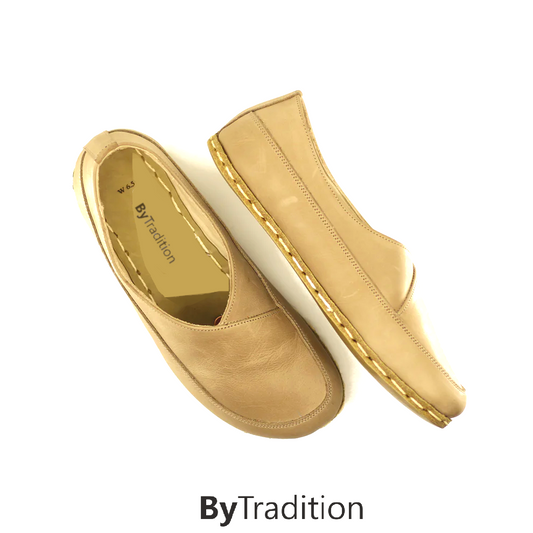 Loafer - Koperen klinknagel - Natuurlijke en maatwerk barefoot - Kakigrijs