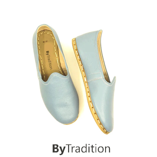 Loafer - Sportief - Natuurlijke en maatwerk barefoot - Lichtblauw